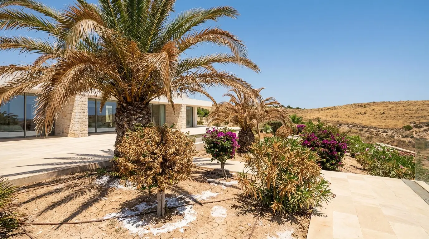 Leer artículo: Colapso Osmótico por Salinidad: La Ruina de Grandes Jardines