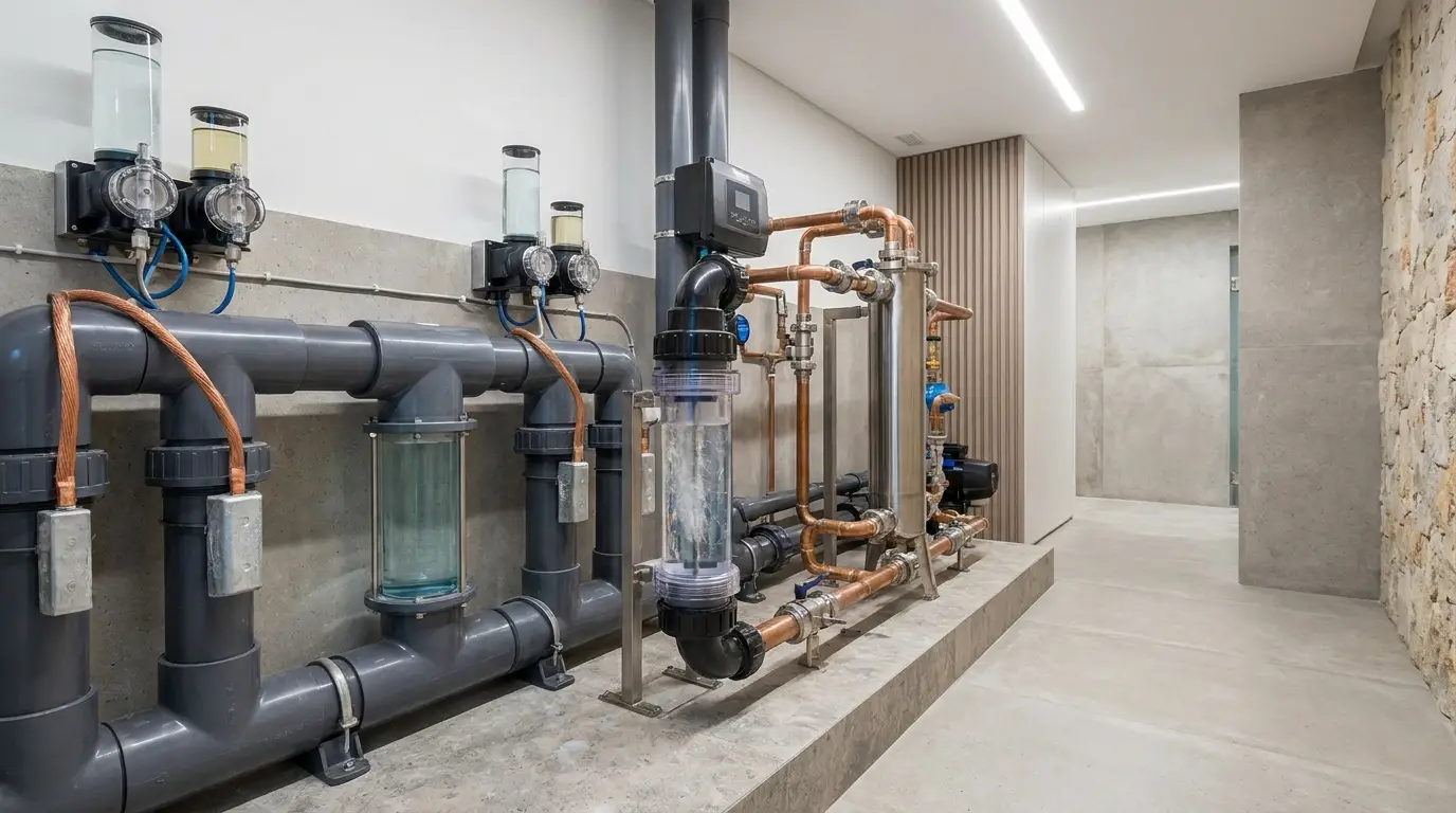 Read article: Fixing Galvanic Corrosion & LSI Scale in Saltwater Pools